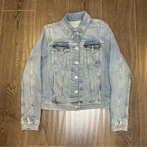 3 for $15 Denizen From Levi's Jacket Womens Size S Blue Denim Button Tab